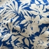 Color: Royal Blue/White Big Leaves