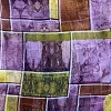 Color: Purple/Brown Squares