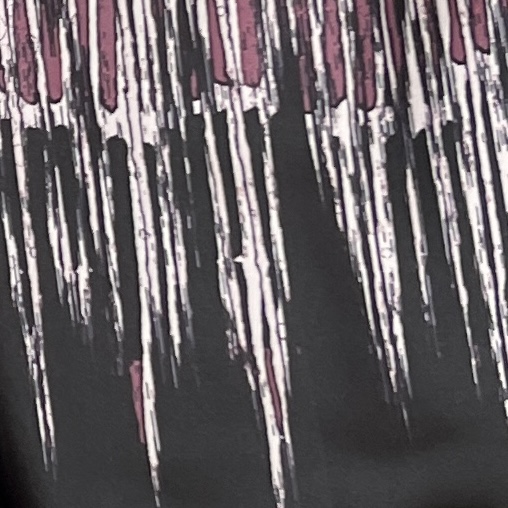 Color: Black/Burgundy Lines Ombre