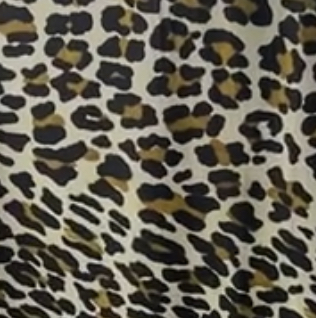Color: Black-Mustard Animal Print
