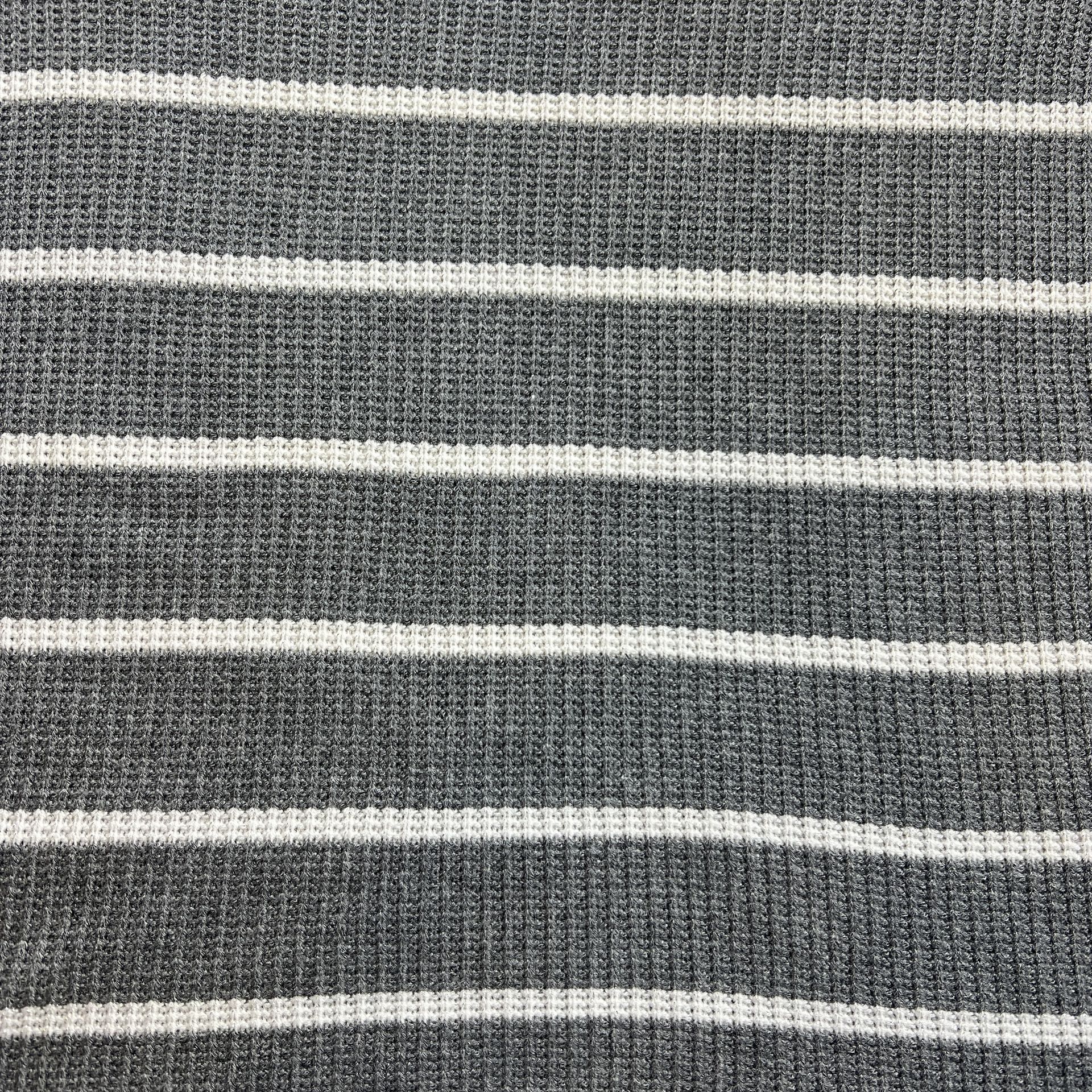 Color: Gray/Off White-Shimmer Stripes