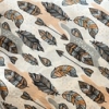 Color: Cream/Orange Feathers C