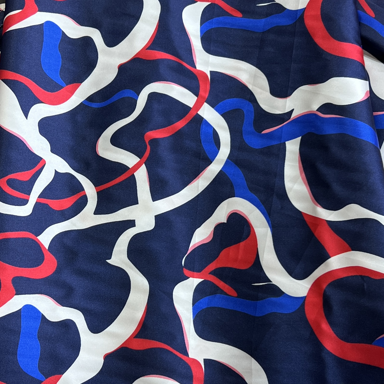 Color: Navy/Red-White Blue Ribbon