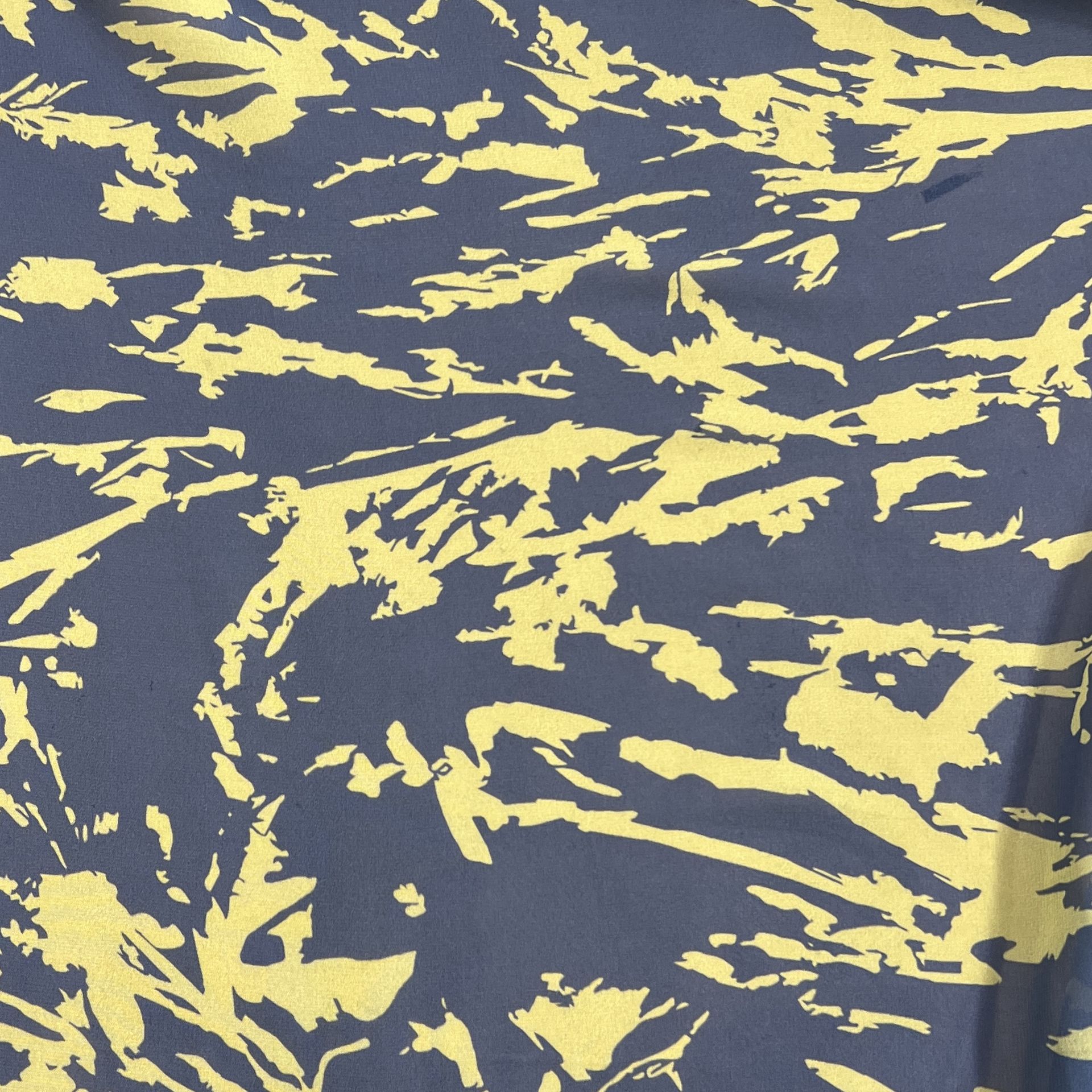 Color: Off Blue/Yellow Pollock