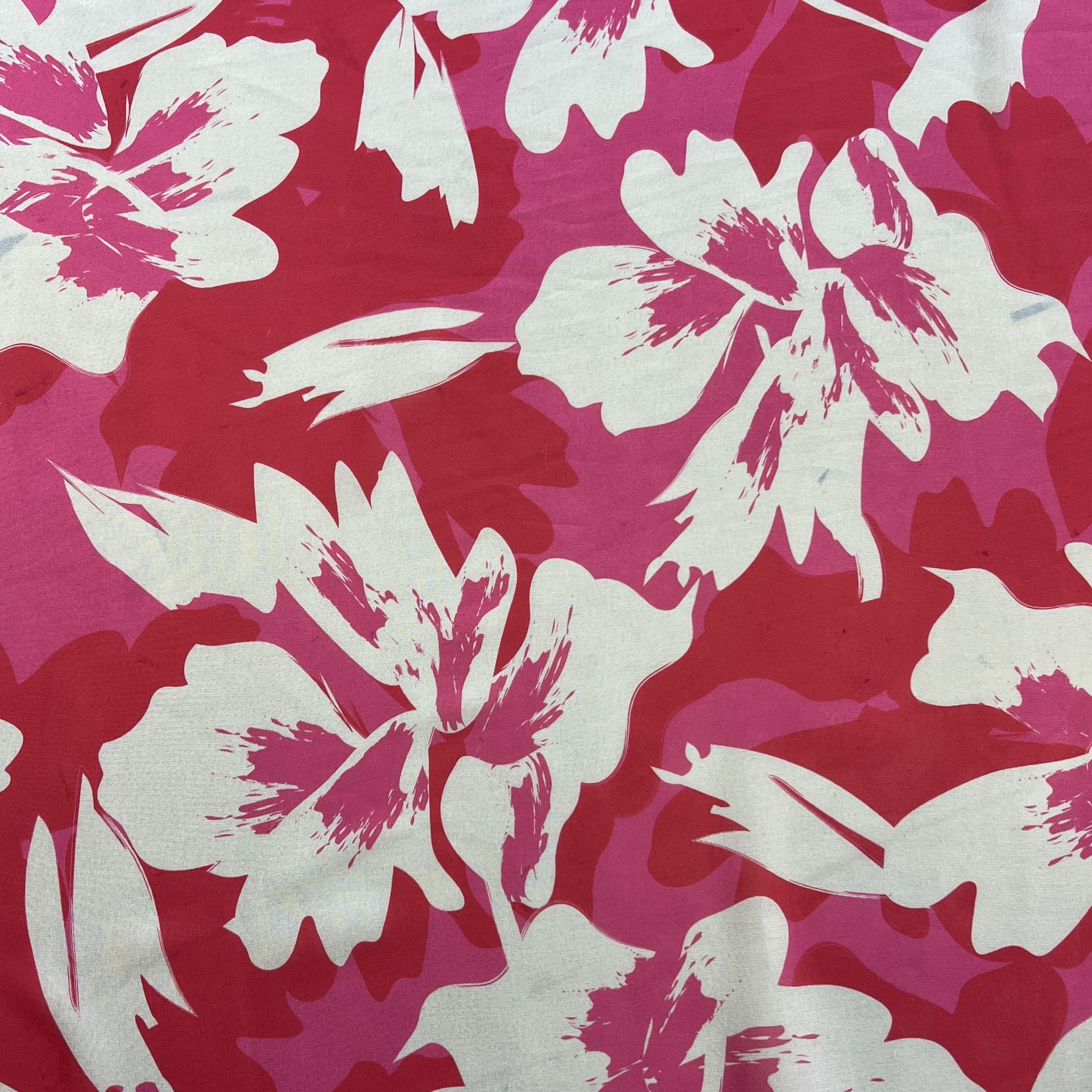 Color: Hot Pink/White Big Flowers