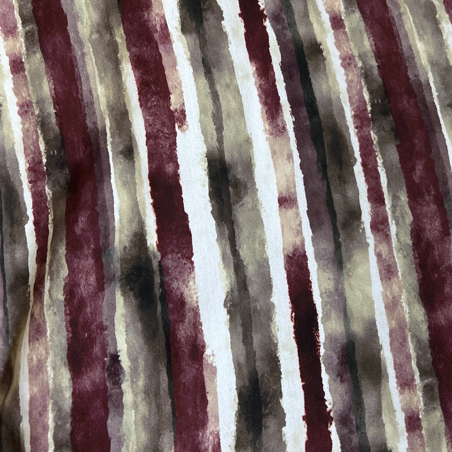 Color: White Lines/Burgundy-Brown