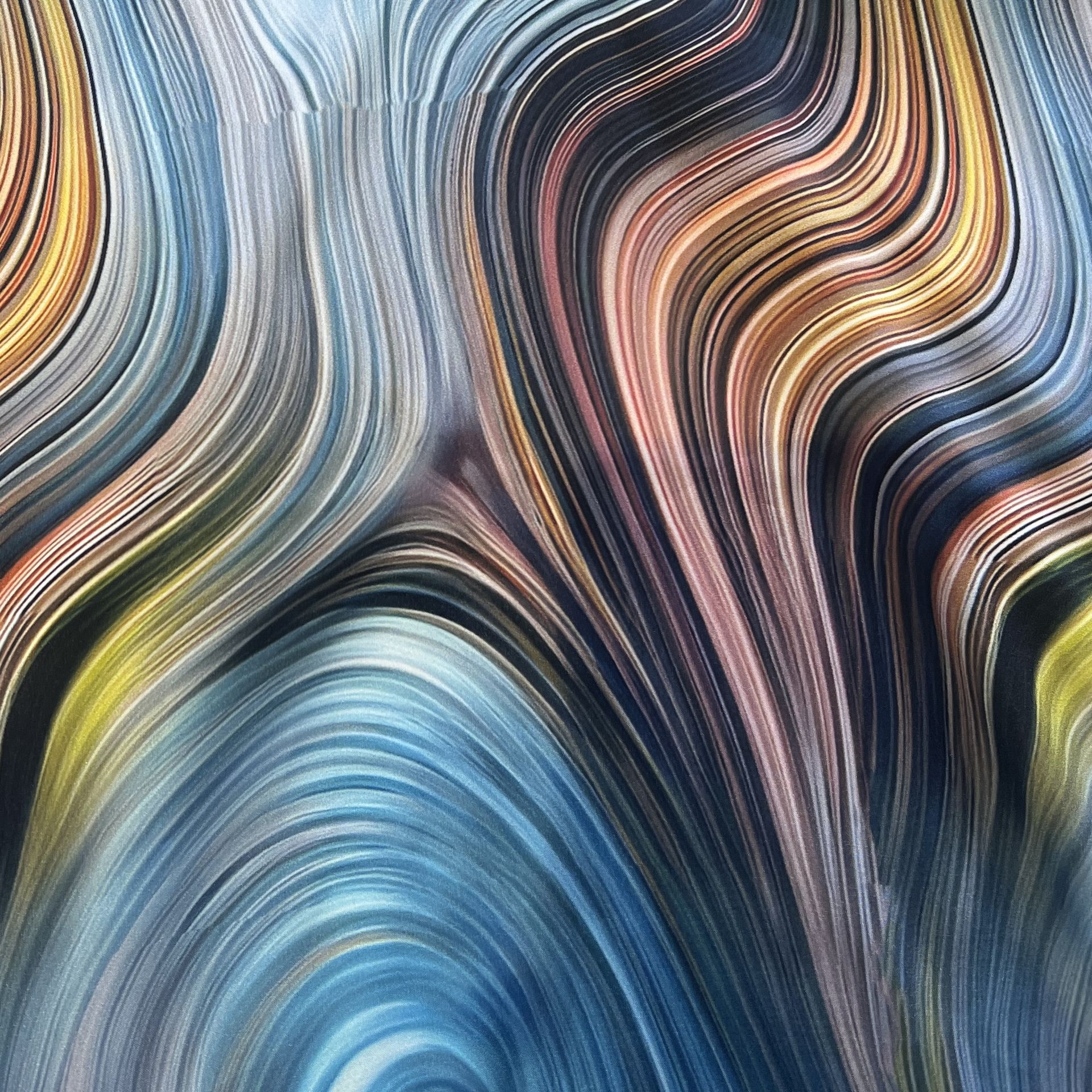 Color: Multicolor Psychedelic Design