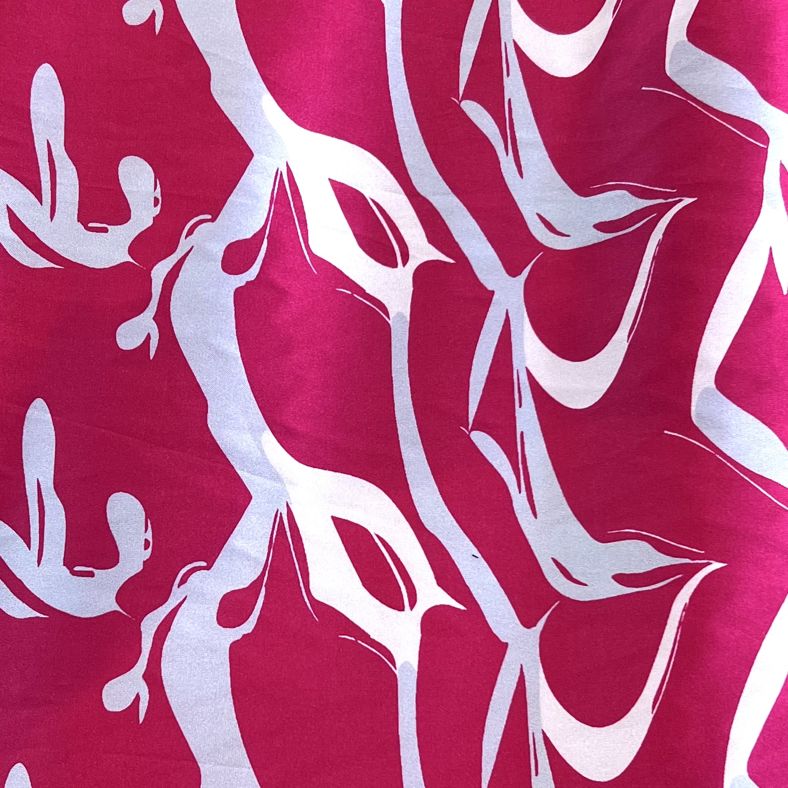 Color: Hot Pink/Gray-White Ribbon