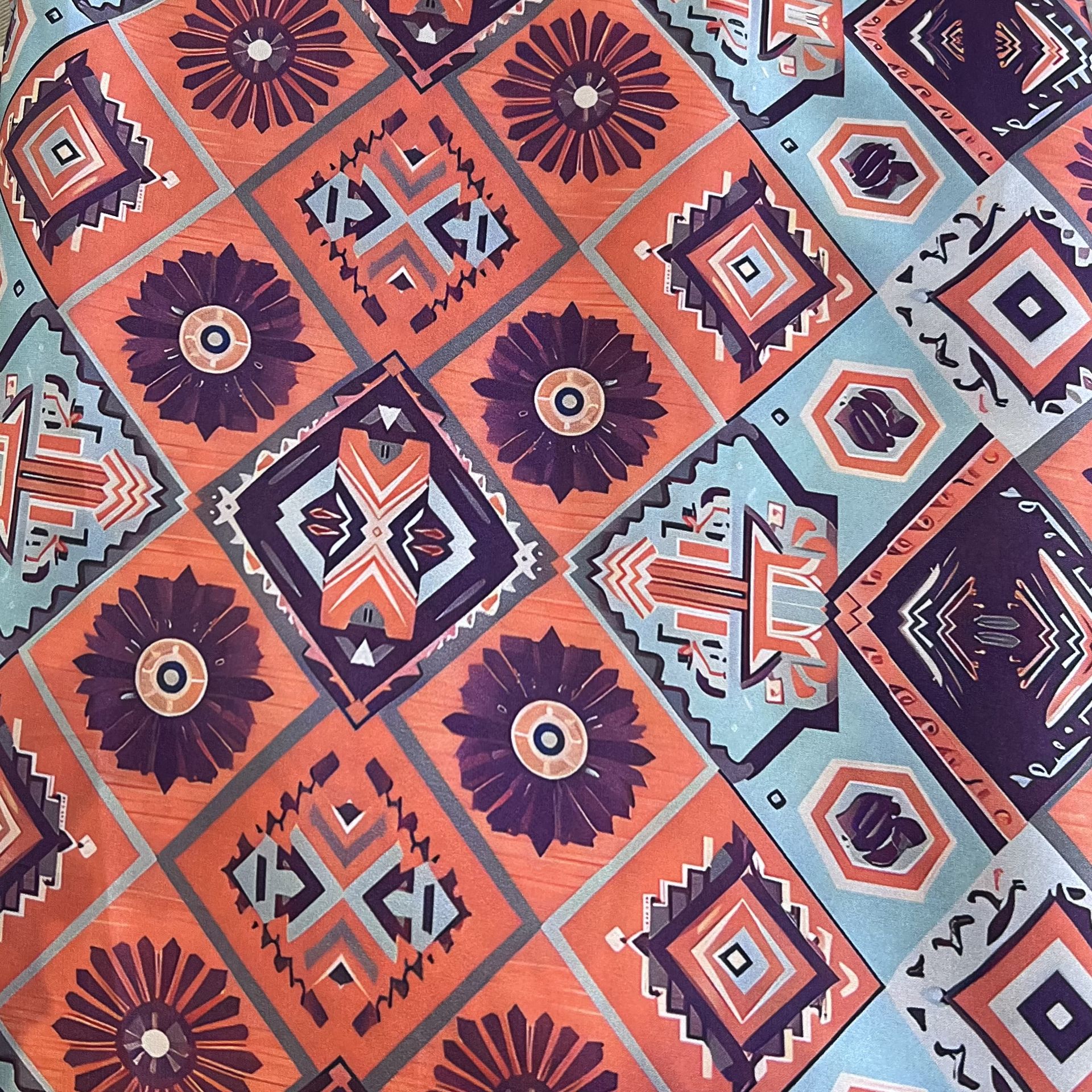 Color: Orange/Purple/Mint Azteca S