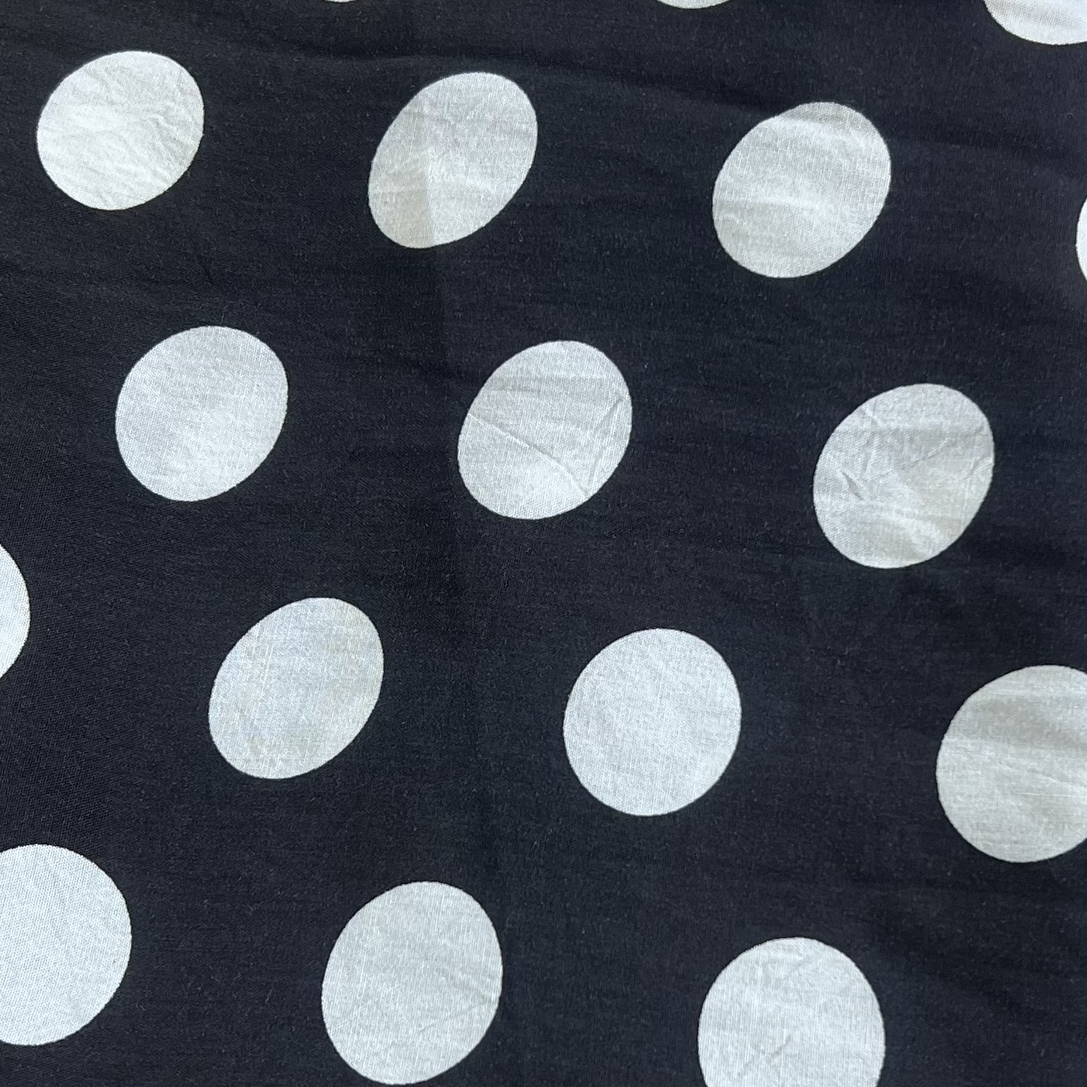 Color: Black/Big White Polka