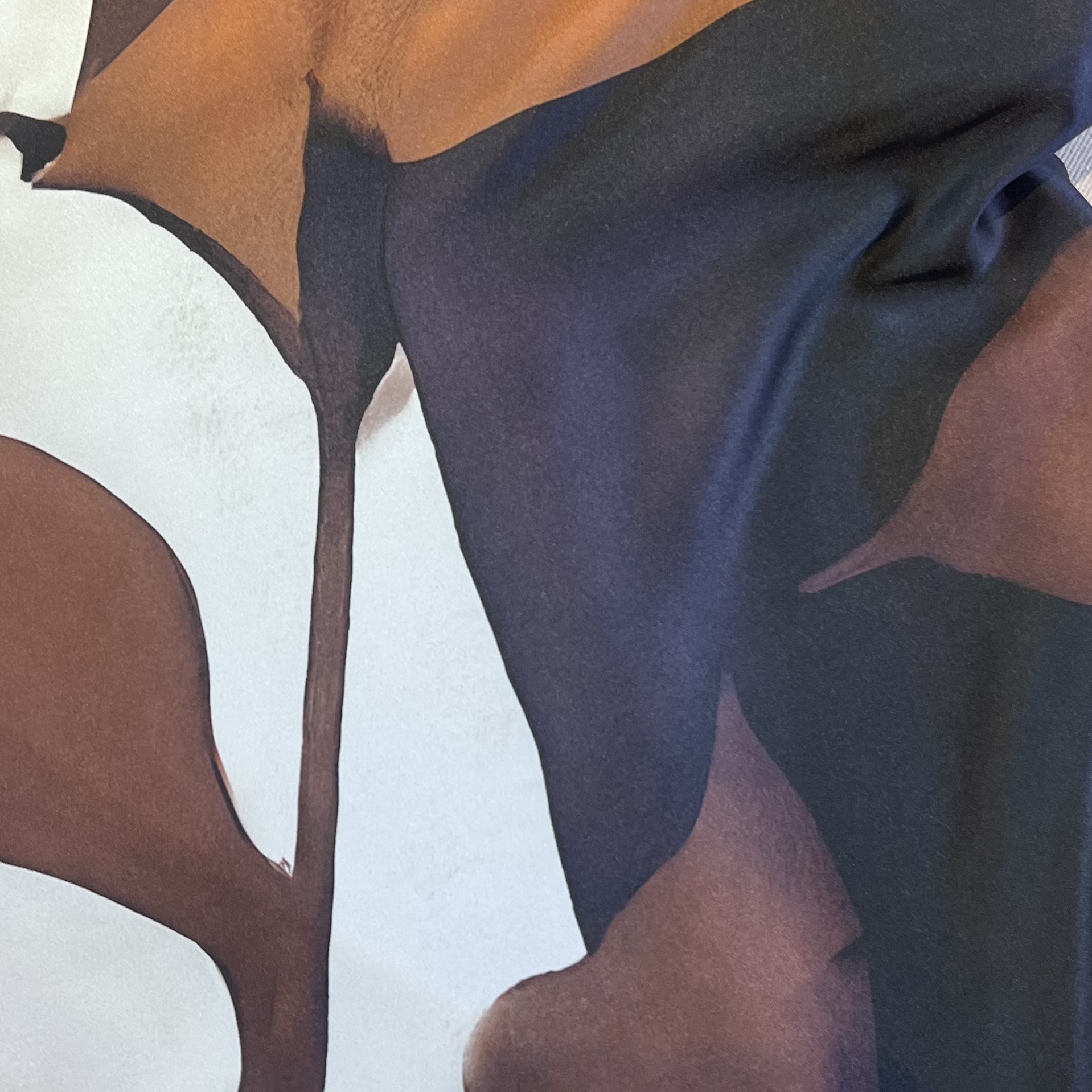 Color: Brown/White/Black Abstract Big Design
