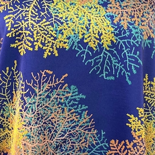 Color: Blue/Yellow-Mint-Orange Branches