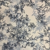 Color: Beige/Black Line Flowers