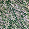Color: Beige/Green Leaves