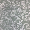 Color: Baby Green/White Paisley