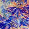 Color: Purple/Coral Soft Leaves