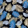 Color: Black/Olive-Blue Leaves