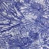 Color: White/Blue Line Flowers