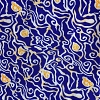 Color: Royal Blue/Mini White Flowers