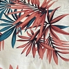 Color: Cream/Blue-Orange Leaves