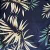 Color: Black/Cream-Turqoise Leaves