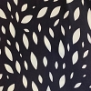 Color: Black/Cream Small Leaves