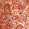 Color: White/Red-Yellow Paisley