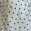 Color: Off White/Mini Black Hearts