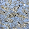 Color: Light Blue/White Paisley