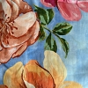 Color: Light Blue/Pink Orange Big Flowers