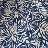 Color: Royal Blue/White Leaves