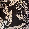 Color: Black/Cream Leaves