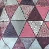 Color: Pink-Gray Triangles