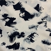 Color: Cream/Black Stains