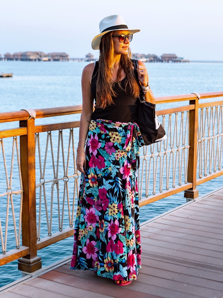 Norita Skirt - Viscose Printed