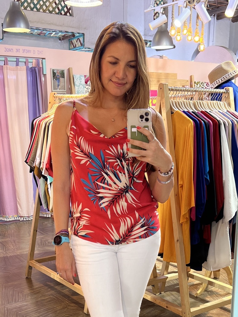 Naty Top - Viscose Printed