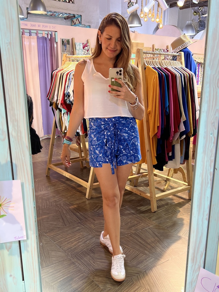 Isabela Shorts - Viscose Printed