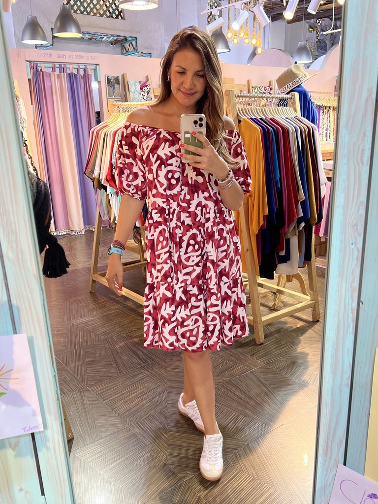 Tasha Dress - Viscose Printed