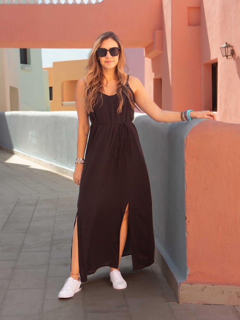 Marbella Dress - Viscose Solid Colors