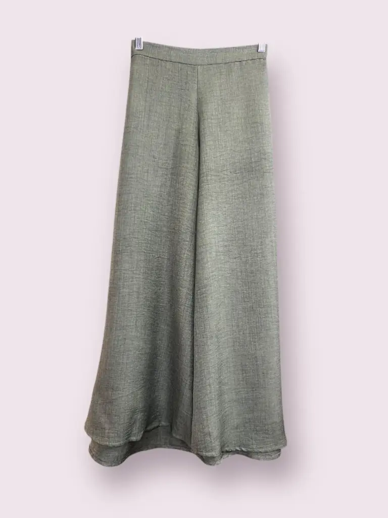 Maite Pants - Denim Crepe